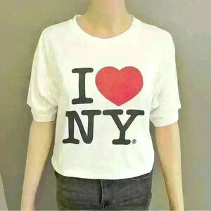 I love New York white  T-Shirt.